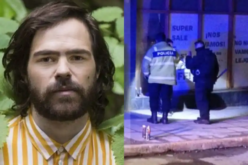 Peter Lanzani fue detenido en Usuahia por vandalismo