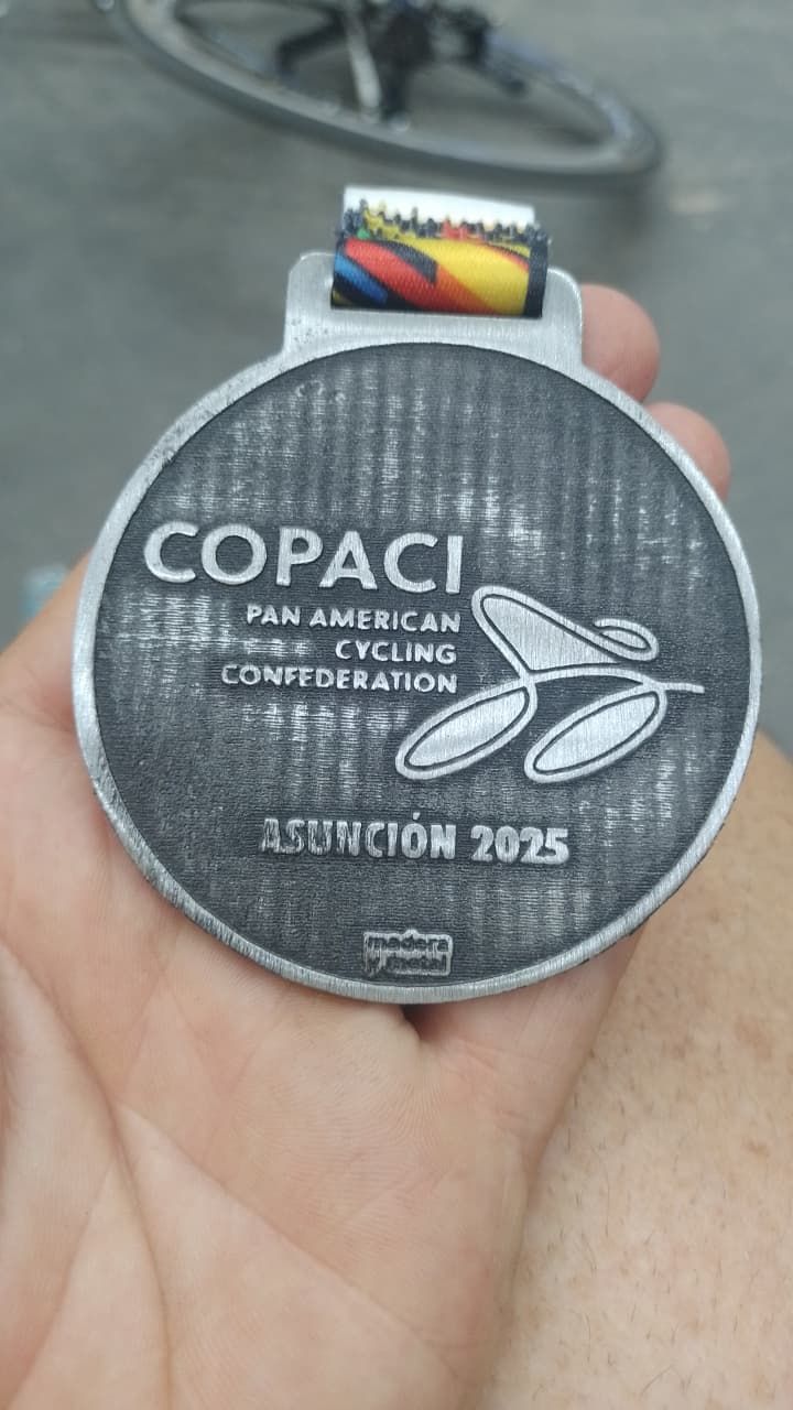 Raffo obtuvo la medalla de plata en Velocidad Individual