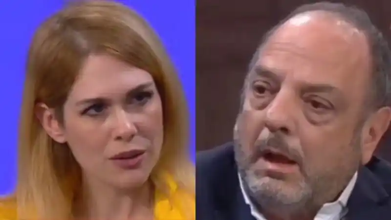 El conductor se mostró sorprendida ante las declaraciones de la candidata.