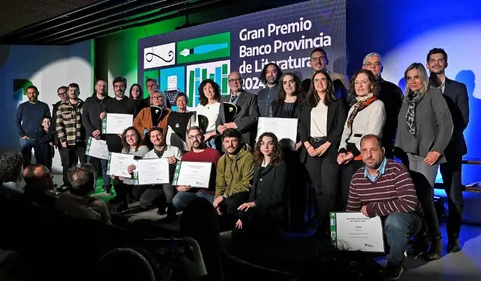Los ganadores del Gran Premio de LIteratura Banco Provincia 2024.