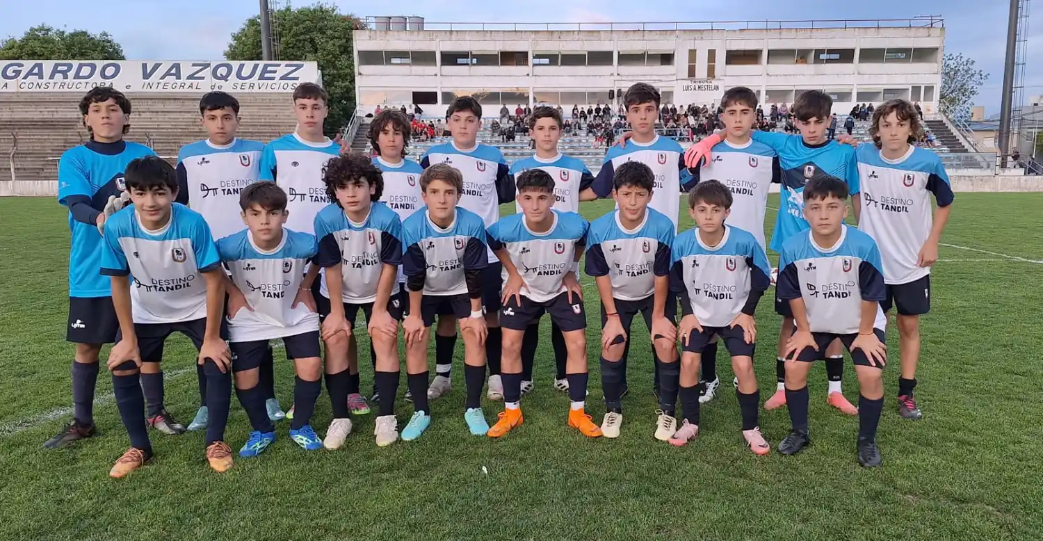 FOTO LIGA TANDILENSE DE FÚTBOL El seleccionado tandilense Sub 13 recibe a General Madariaga.