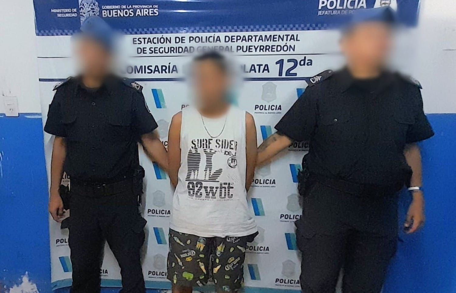 Un hombre amenazó y atacó a su padre con un cuchillo en Las Lilas