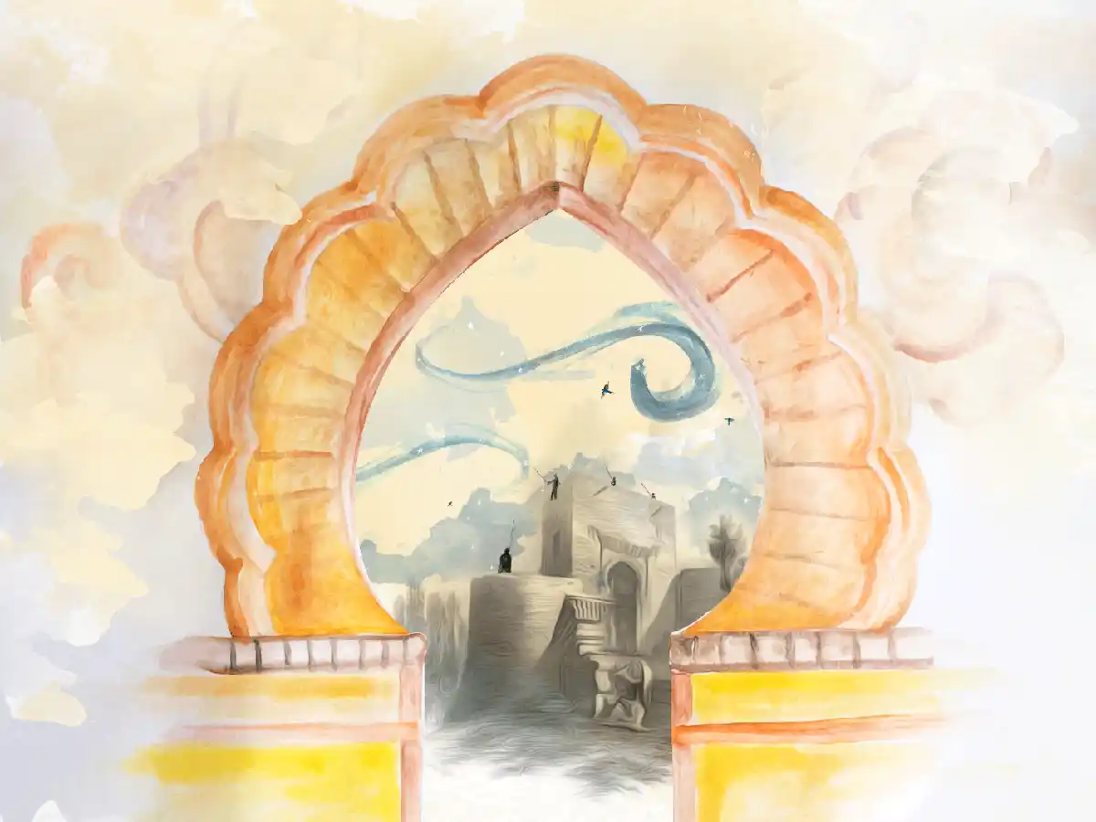 El escritor que aprendió a pescar  en el cielo de La Alhambra   