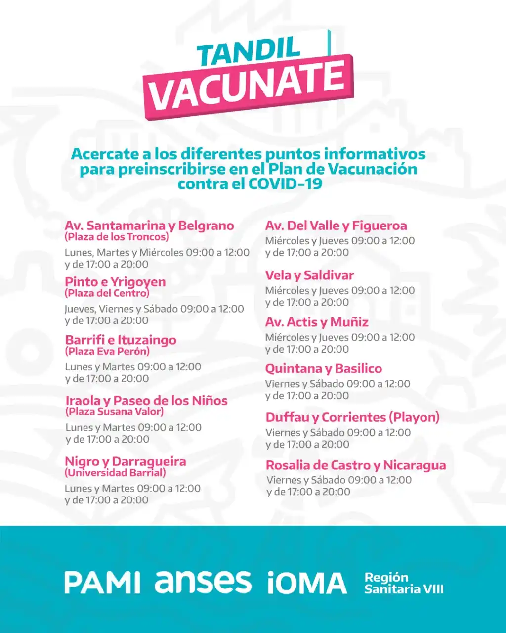 Comienza la campaña de difusión del plan de vacunación contra el Covid-19