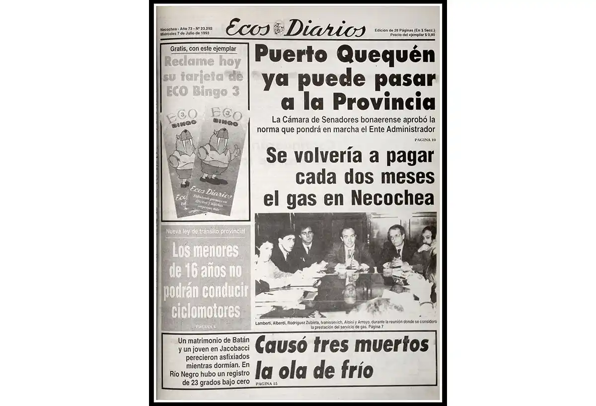 Miércoles 7 de Julio de 1993