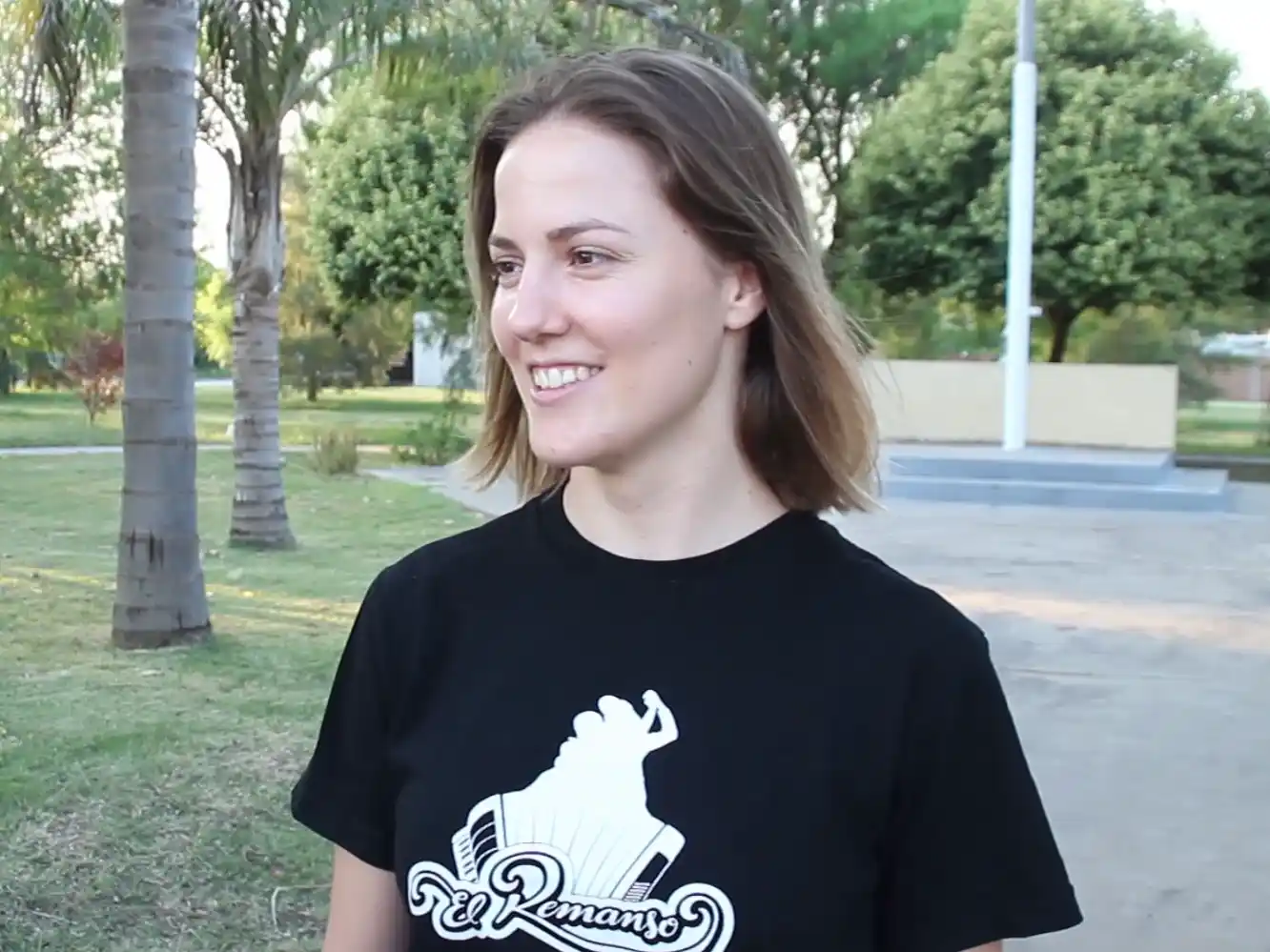 Jesica Belén Roskopf, brilló en el escenario de Cosquín