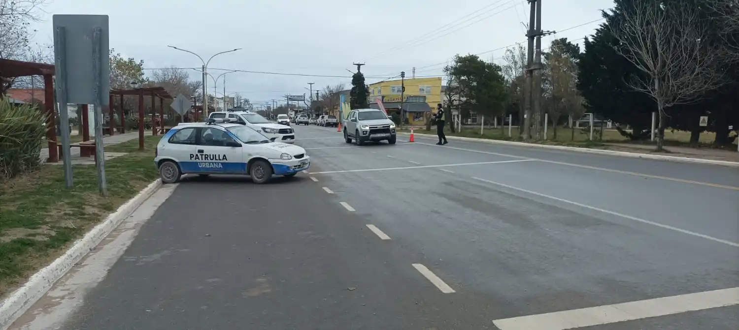 Operativo de control y prevención en Claromecó