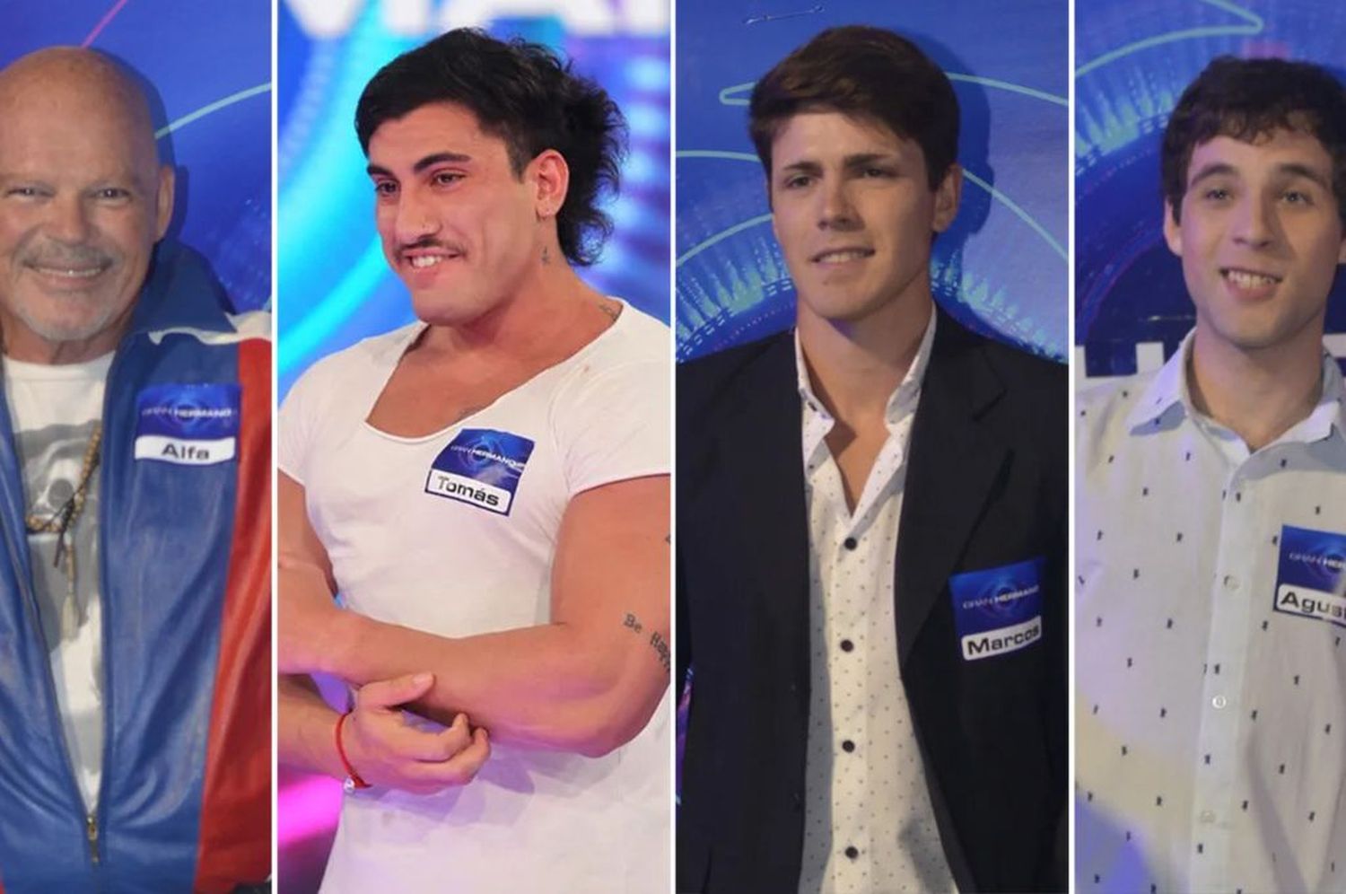 “Gran Hermano”: Alfa, Tomás, Marcos y Agustín son los primeros nominados