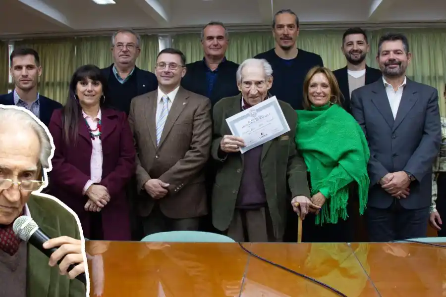 Emilio José “Mito” Grande, reconocido por el Concejo Municipal: “Estoy emocionado”