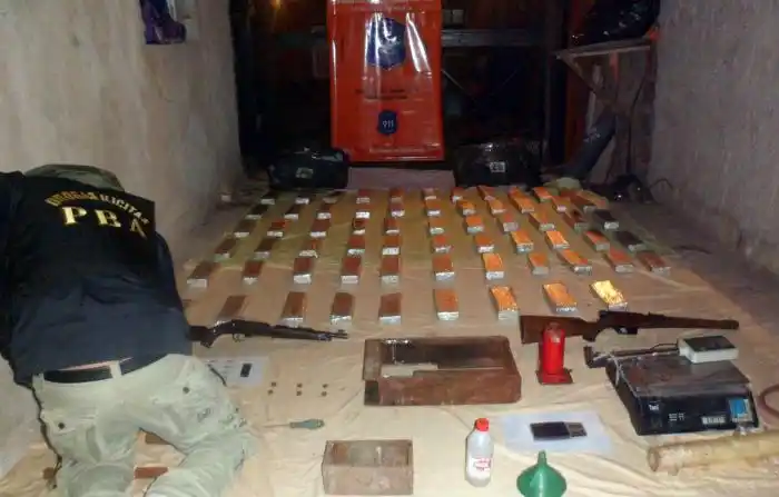 Lomas de Zamora: Incautaron 65 kilos de marihuana en una casa