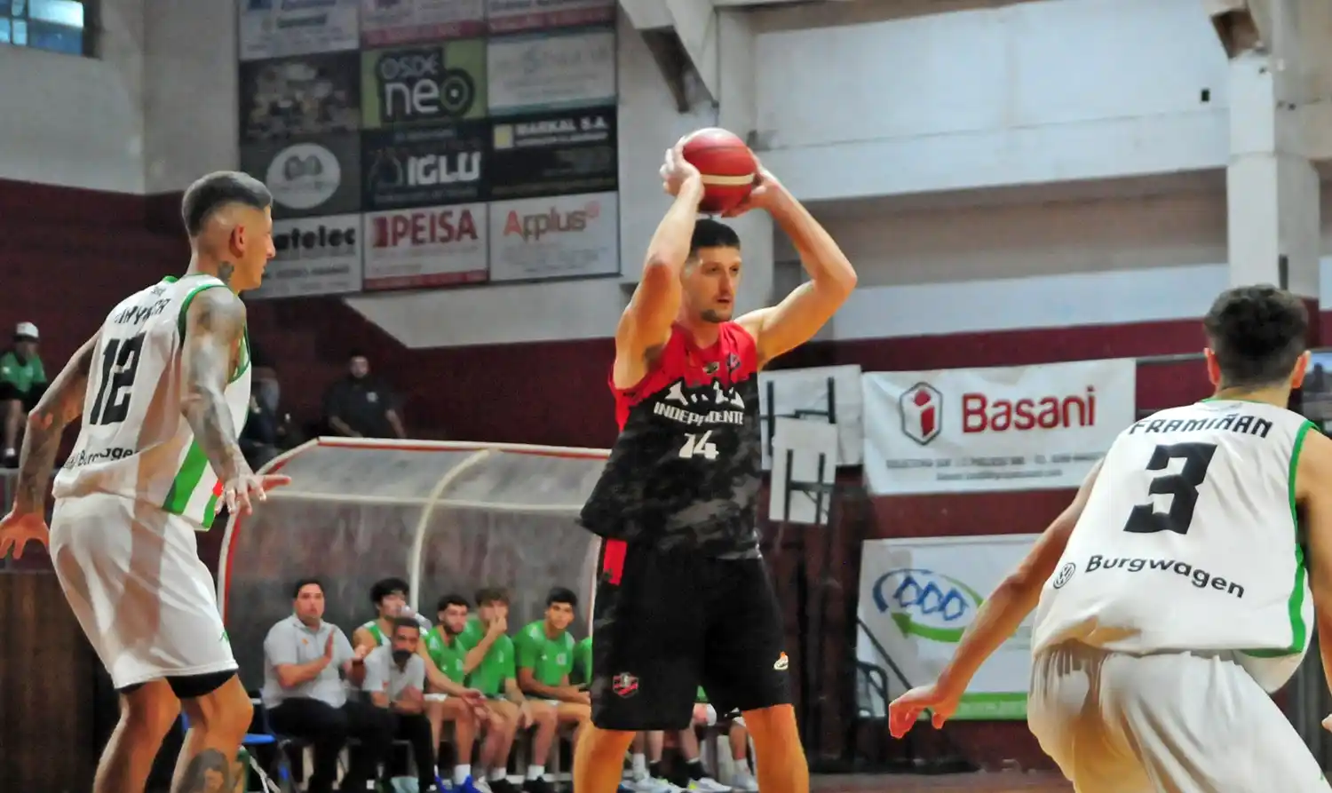 Alejandro Arca, uno de los jugadores importantes de Independiente.