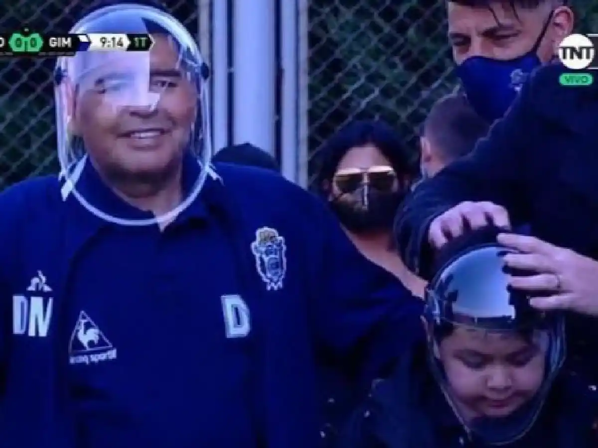 Maradona fue el protagonista del empate entre San Lorenzo y Gimnasia