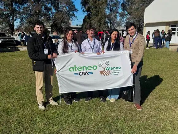 Jóvenes del Ateneo de la Sociedad Rural de Rafaela participaron del 8° Congreso de Ateneos de CARBAP
