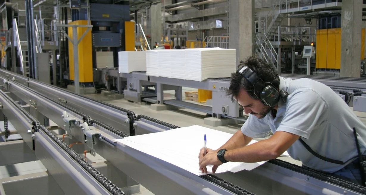 Los bloques sectoriales que presentan mayores niveles de utilización de la capacidad instalada fueron papel y cartón e industrias metálicas básicas. Crédito: Guillermo Di Salvatore / Archivo.