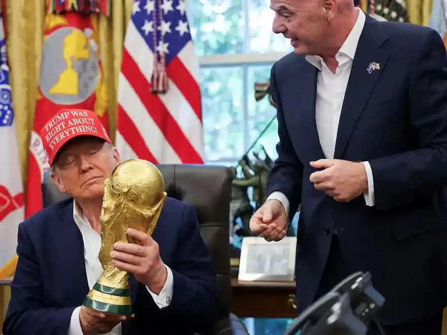 trump e infantino