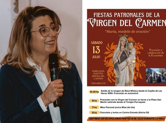 Este sábado, Ana Terrasanta viste a la Virgen para la procesión