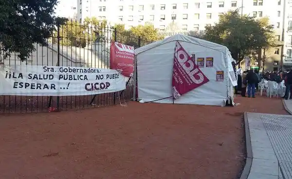 Se viene otro paro en los hospitales bonaereneses: Instalarán una carpa en el Congreso