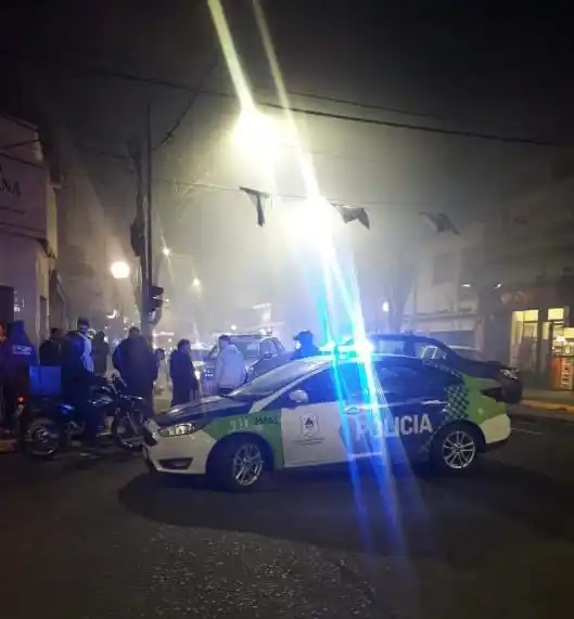 Incendio en el Centro Cultural Munro