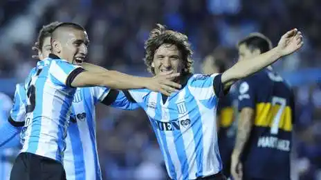 Racing le ganó a Boca por 2 a 0