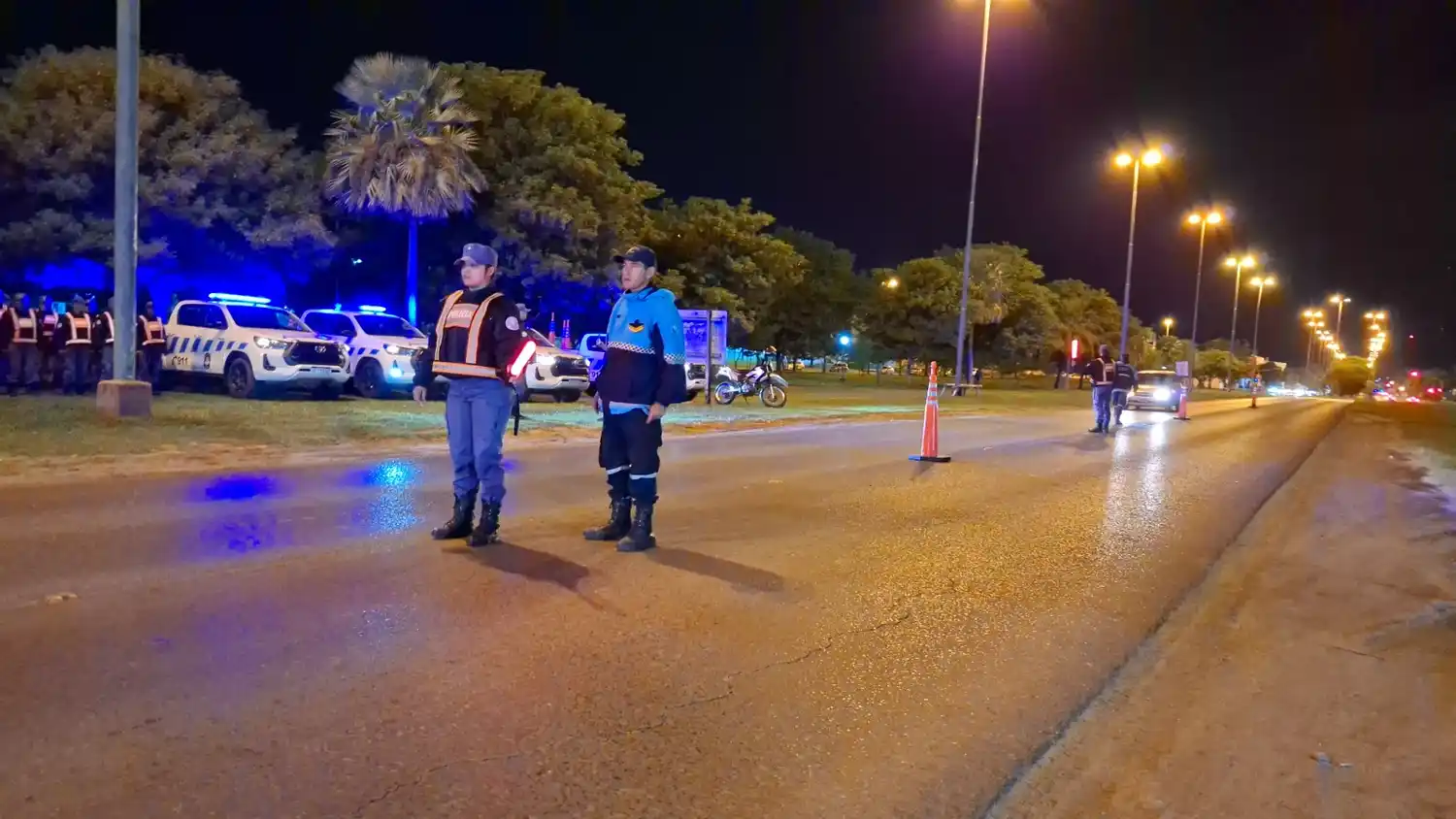 Desplegaron un megaoperativo policial por el feriado largo