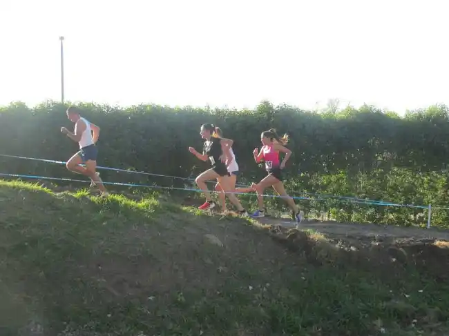El Torneo Marplatense de Cross Country en pleno desarrollo. 