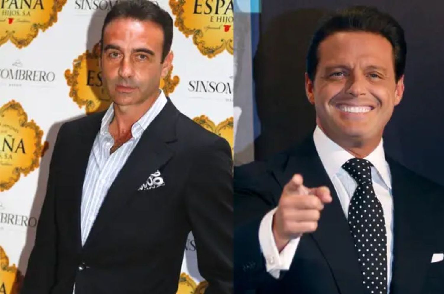 Luis Miguel y Enrique Ponce protagonizaron un escándalo en un bar de Madrid