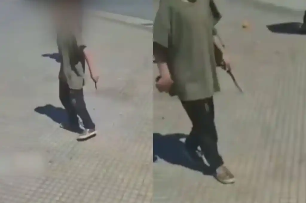 Capturas de pantalla tomadas del video