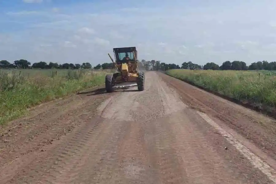 Caminos rurales: culmina la primera etapa de obras entre Humboldt y Colonia Rivadavia