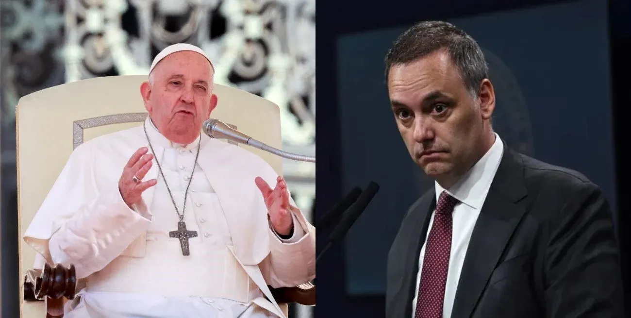 Manuel Adorni marcó las diferencias que el Ejecutivo tiene con el Papa.