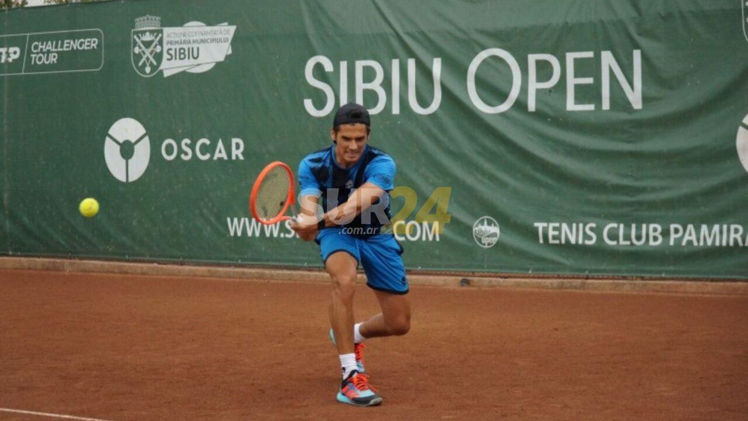 Fede Coria avanzó a las semifinales del Challenger de Rumania