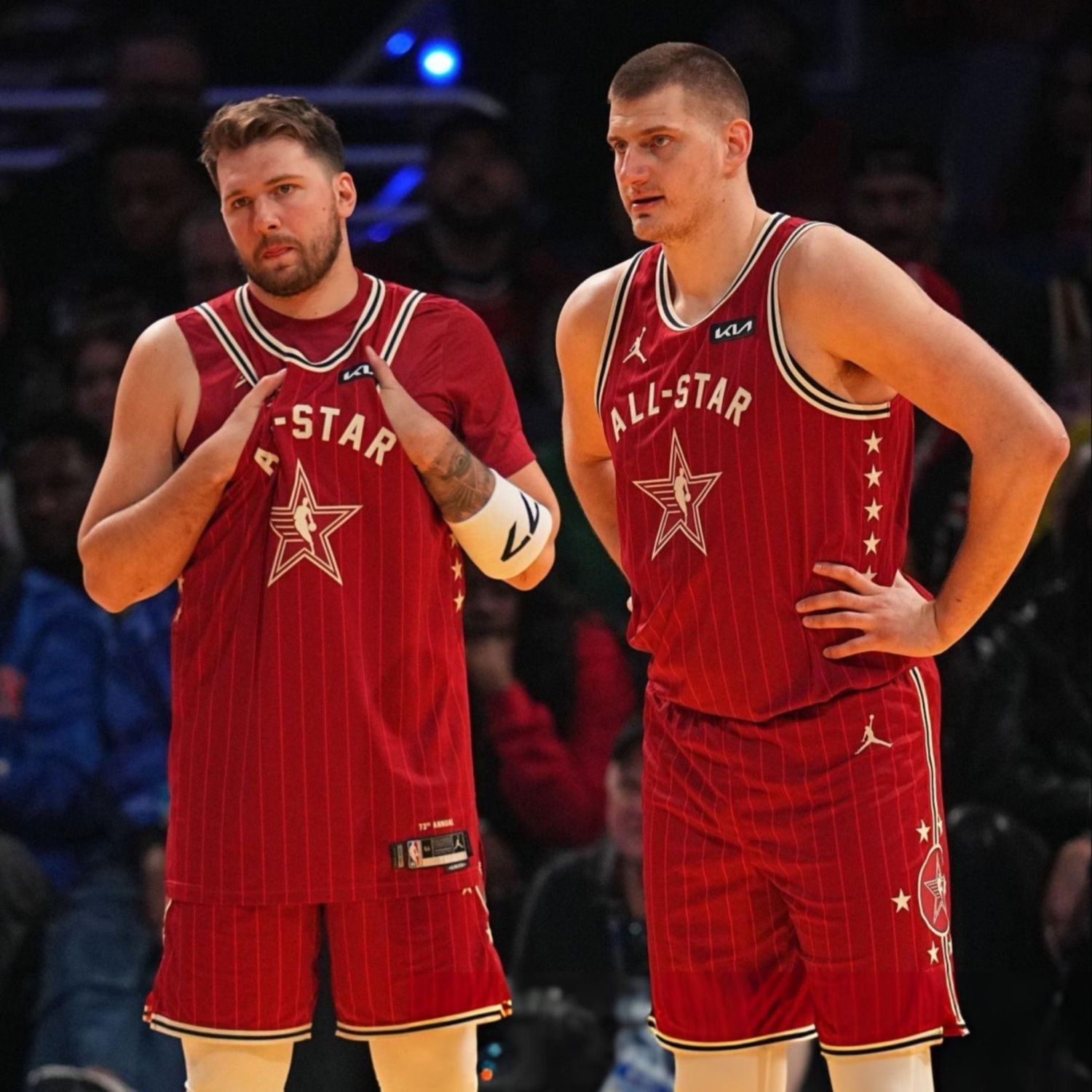 ¿Les cuesta? Los errores de Doncic y Jokic en el All-Star Game de la NBA