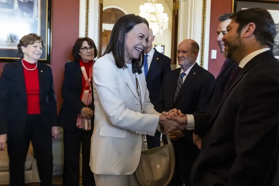 Trump recibió a María Corina Machado