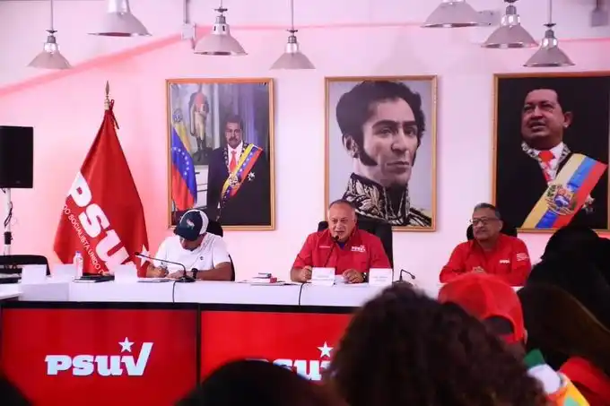 Diosdado Cabello  aseguró que seguirán adelante sin importar lo que digan EE.UU. y la UE. Venezuela