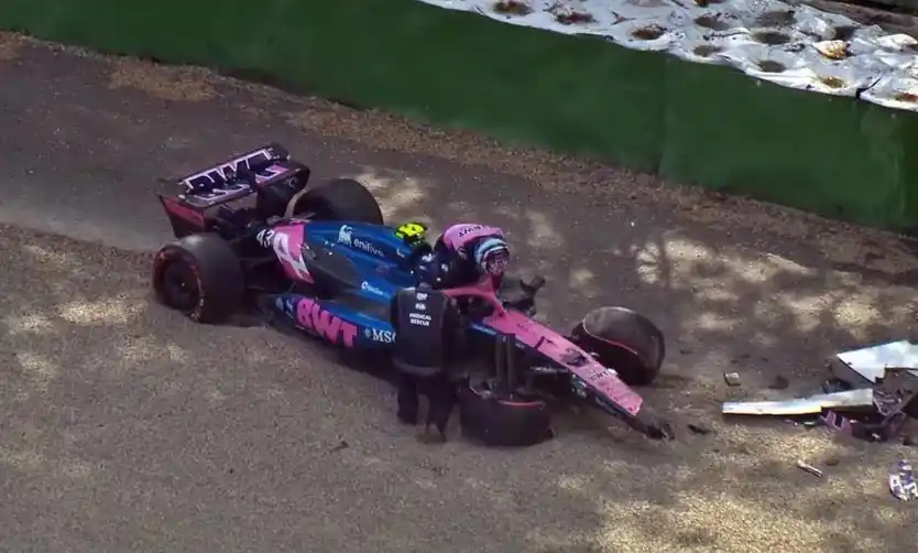 Colapinto largará 16° en Imola, tras una accidentada clasificación