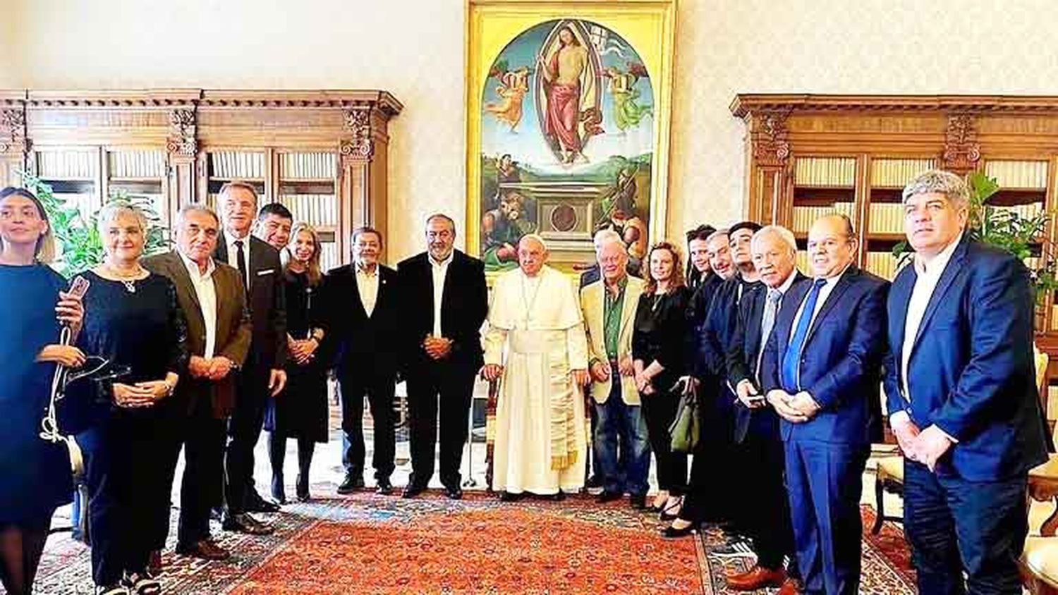 El Papa conversó con la CGT