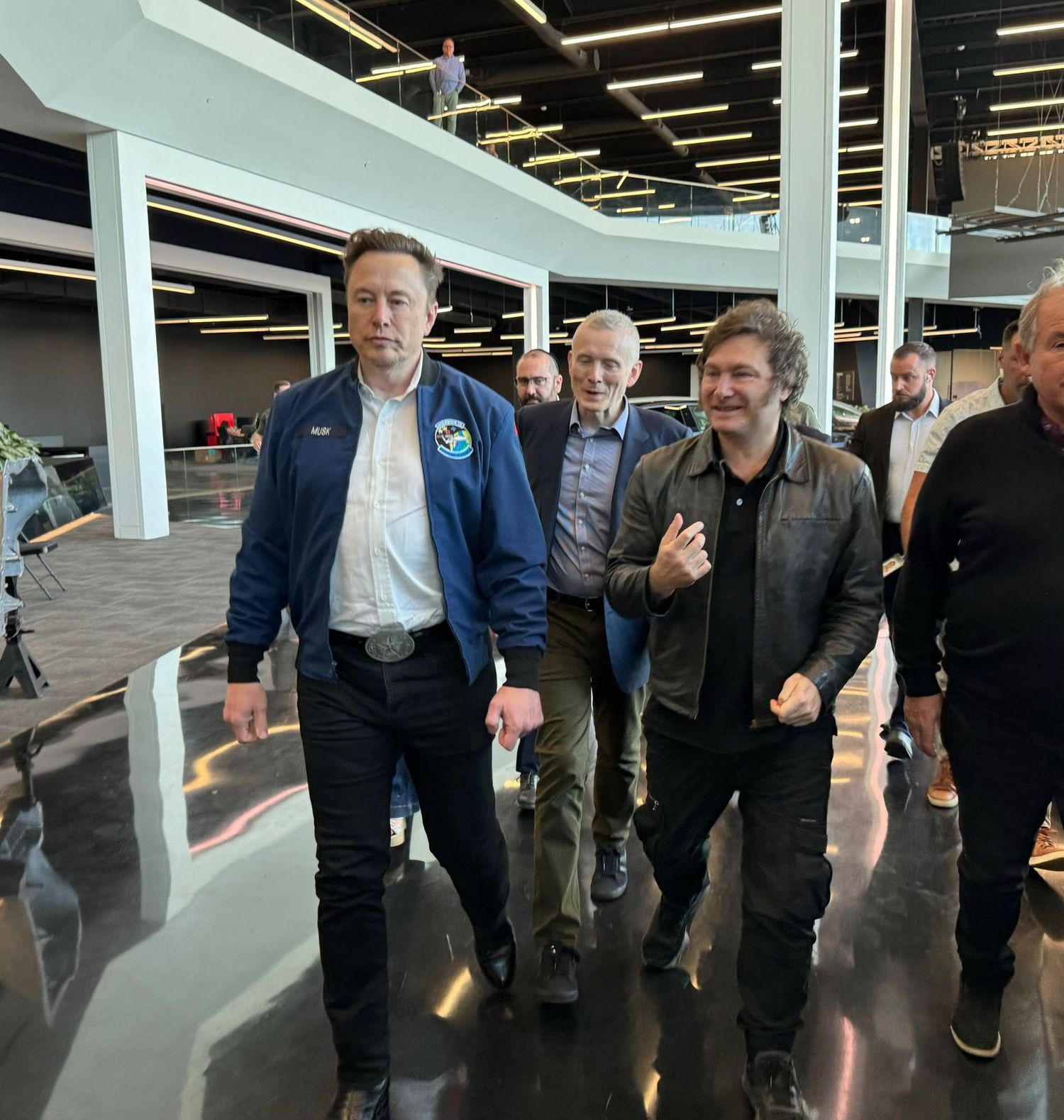 Elon Musk y Javier Milei