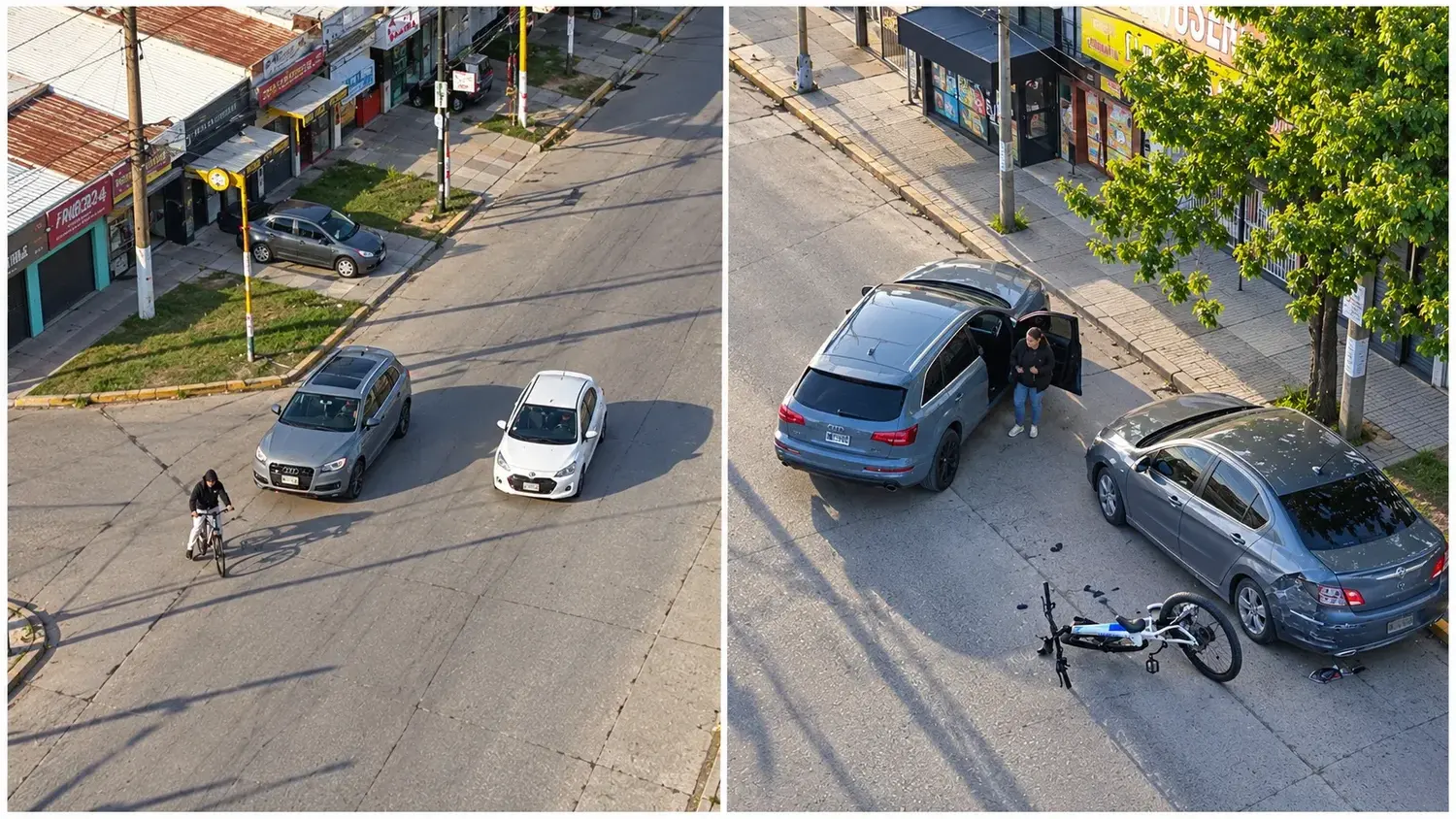 Detuvieron a un hombre por atropellar a un adolescente mientras corría picadas en un auto vinculado al Rey de La Salada