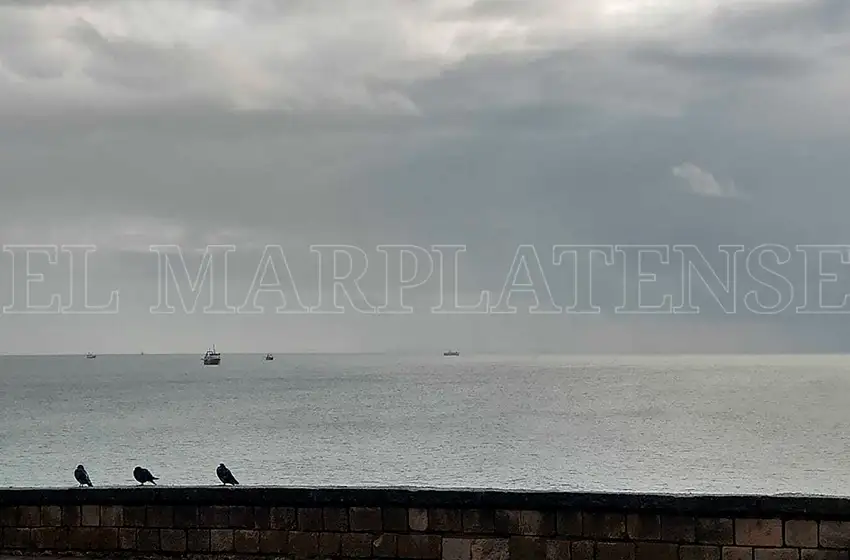 Domingo nublado y fresco en Mar del Plata