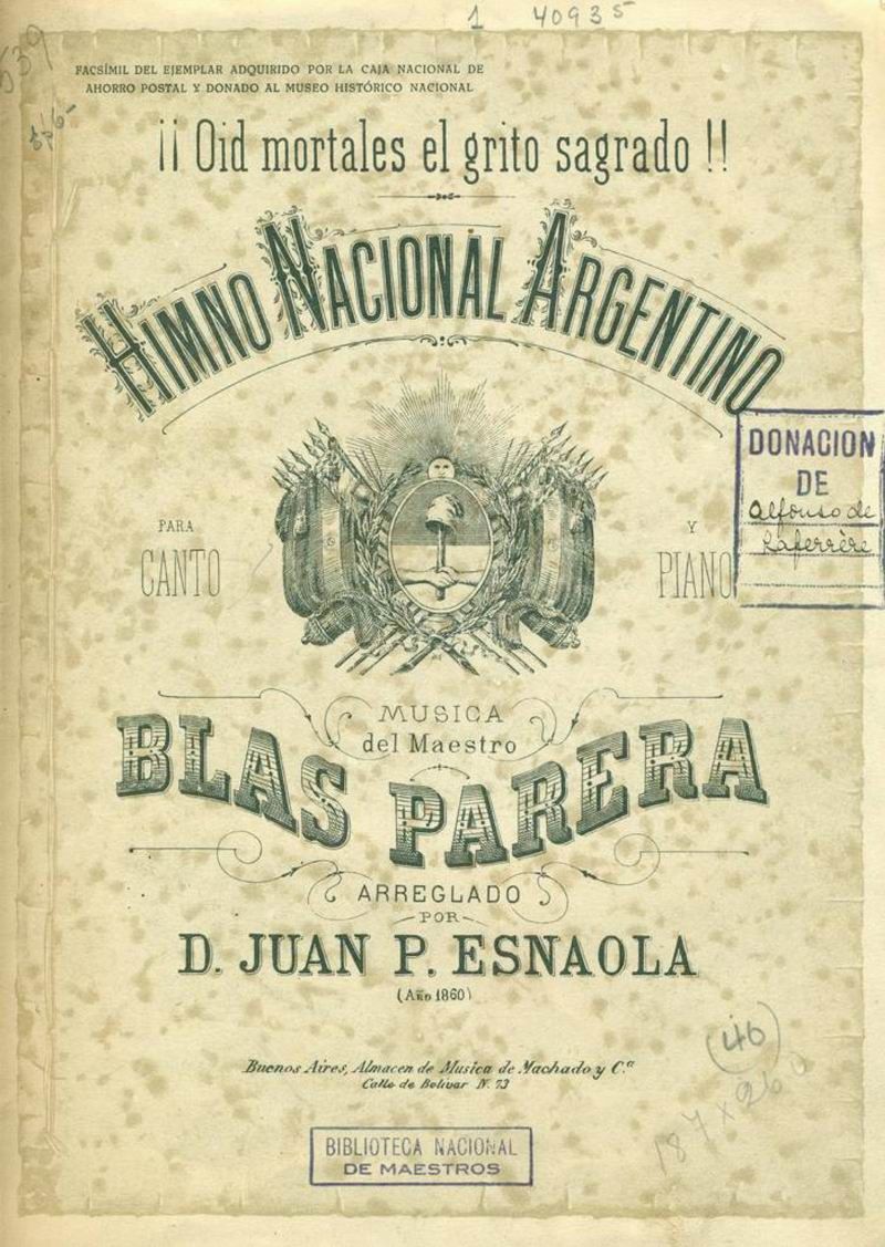 Velada musical para celebrar al Himno Nacional