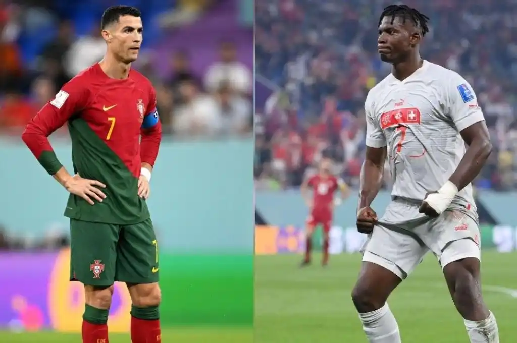 Portugal y Suiza disputarán un duelo decisivo por un lugar en los cuartos de final del Mundial
