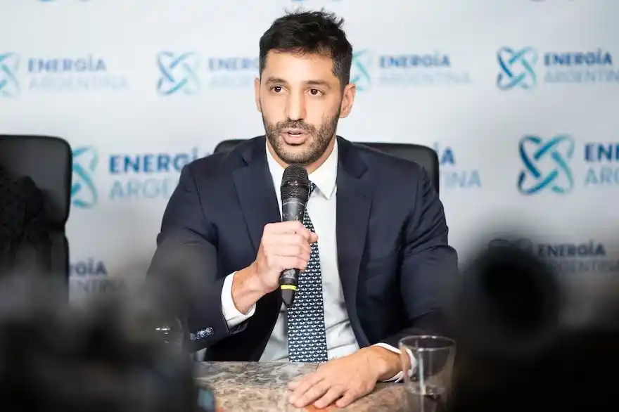 Agustín Gerez, presidente de Energía Argentina.