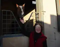 Marina Lezcano, la joqueta  de la hazaña con Telescópico 
