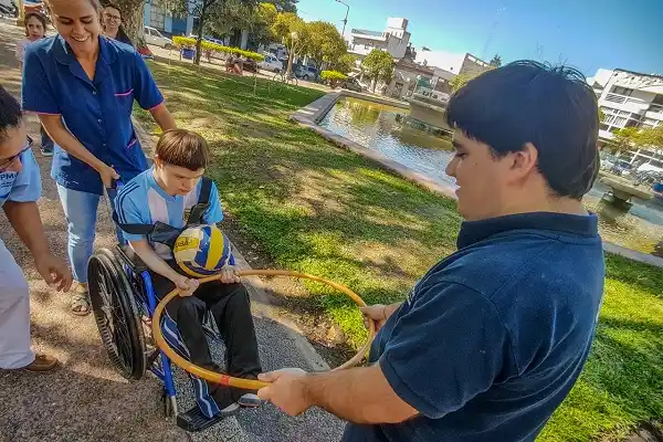 Cuatro escuelas se sumaron al primer encuentro de Plazas Saludables