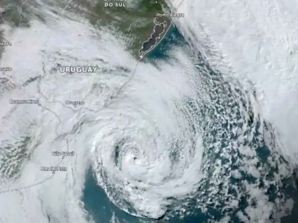 Alerta meteorológica en la frontera: prevén vientos intensos y lluvias por un ciclón extratropical