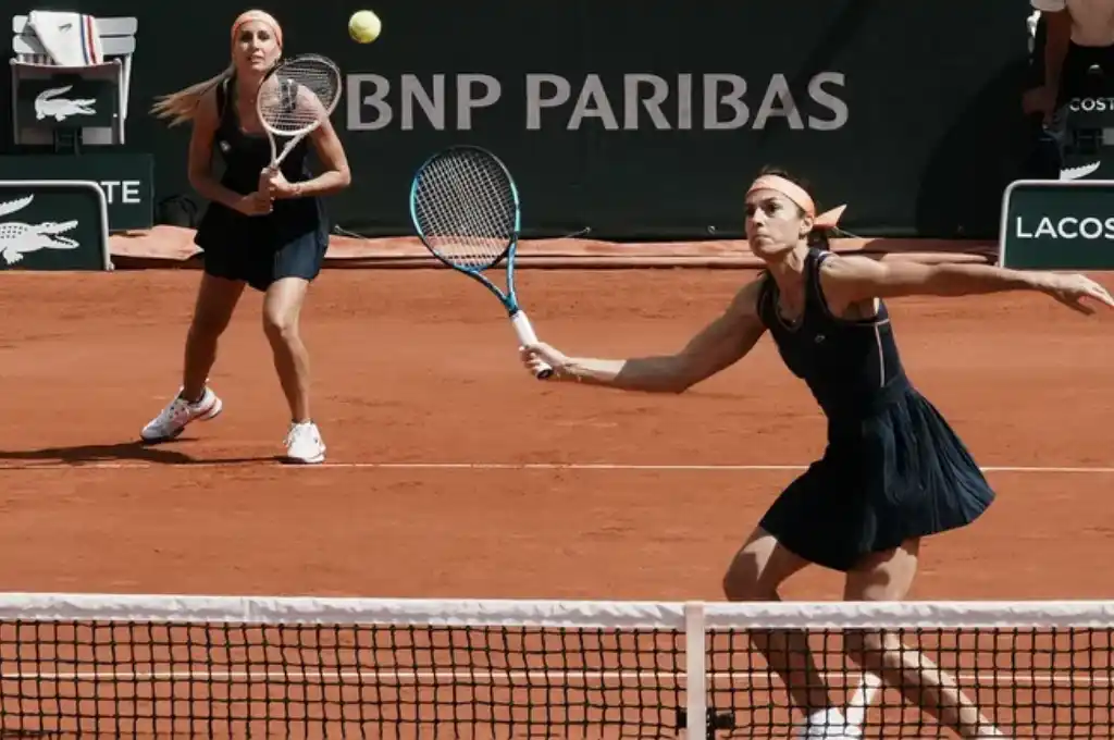 Gabriela Sabatini y Gisela Dulko brillaron en Roland Garros