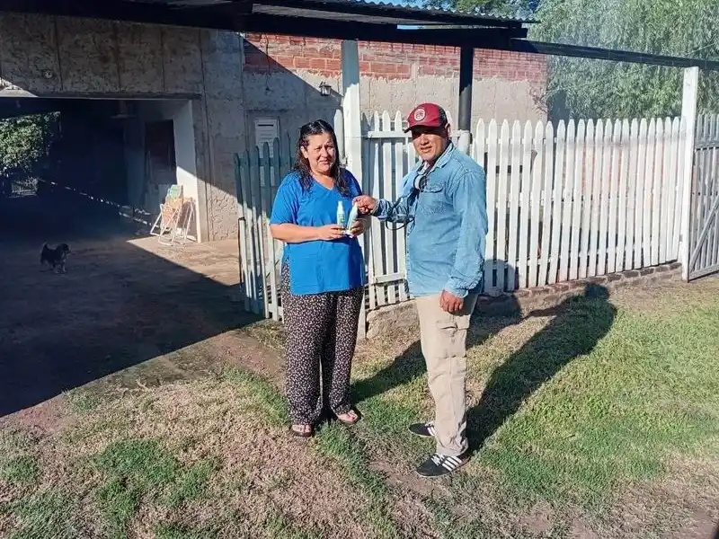 El Gobierno reforzó acciones contra
el dengue en colonia Monte Lindo