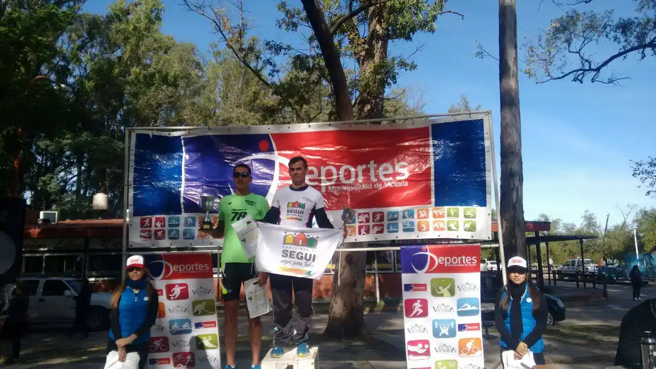 Atletas seguienses hicieron podio en el Duatlón Entrerriano