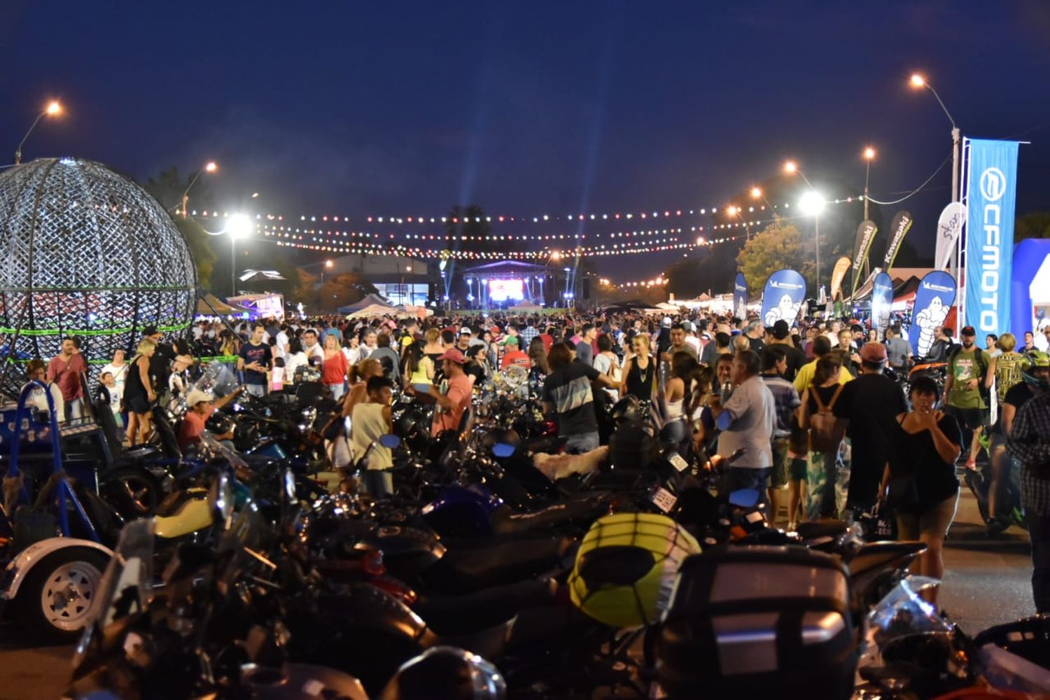 Más de 40 mil personas pasaron por Expo Moto Gualeguaychú en Uruguay