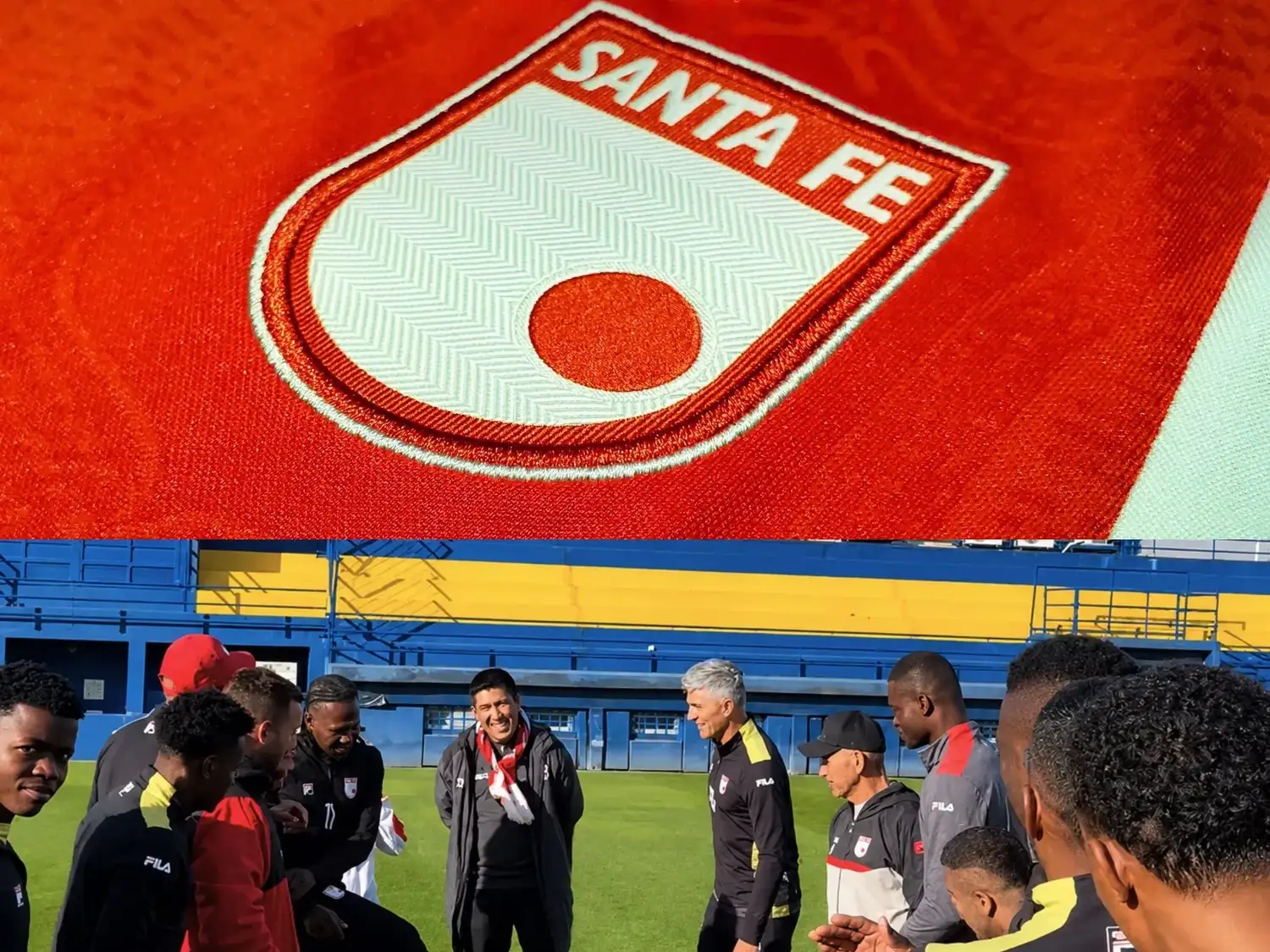 Copa Sudamericana: Santa Fe se entrenó en Casa Amarilla