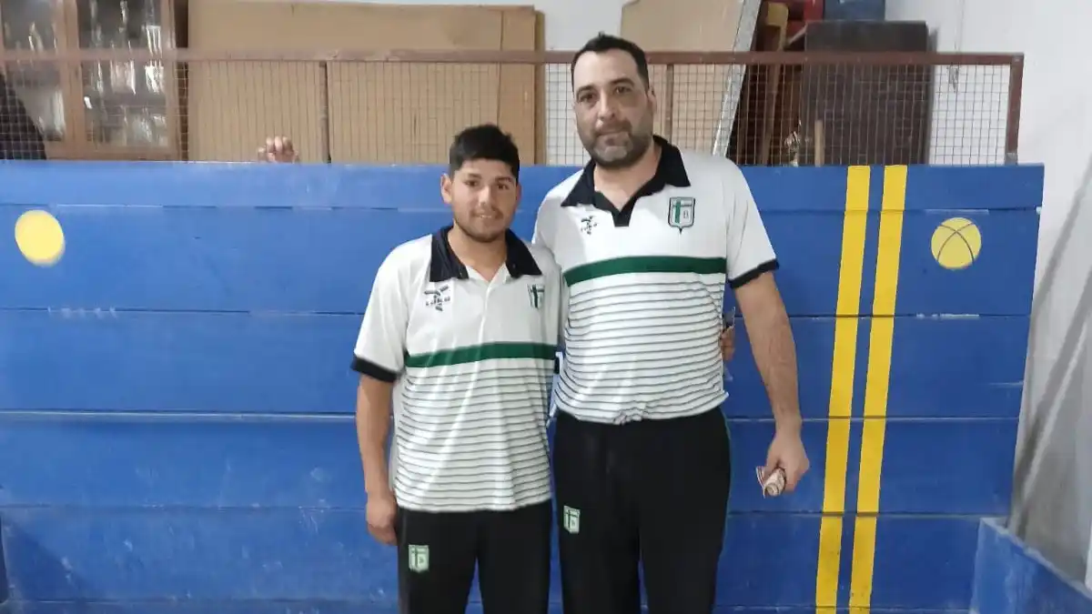 Franco Baroni y Agustín Paz.